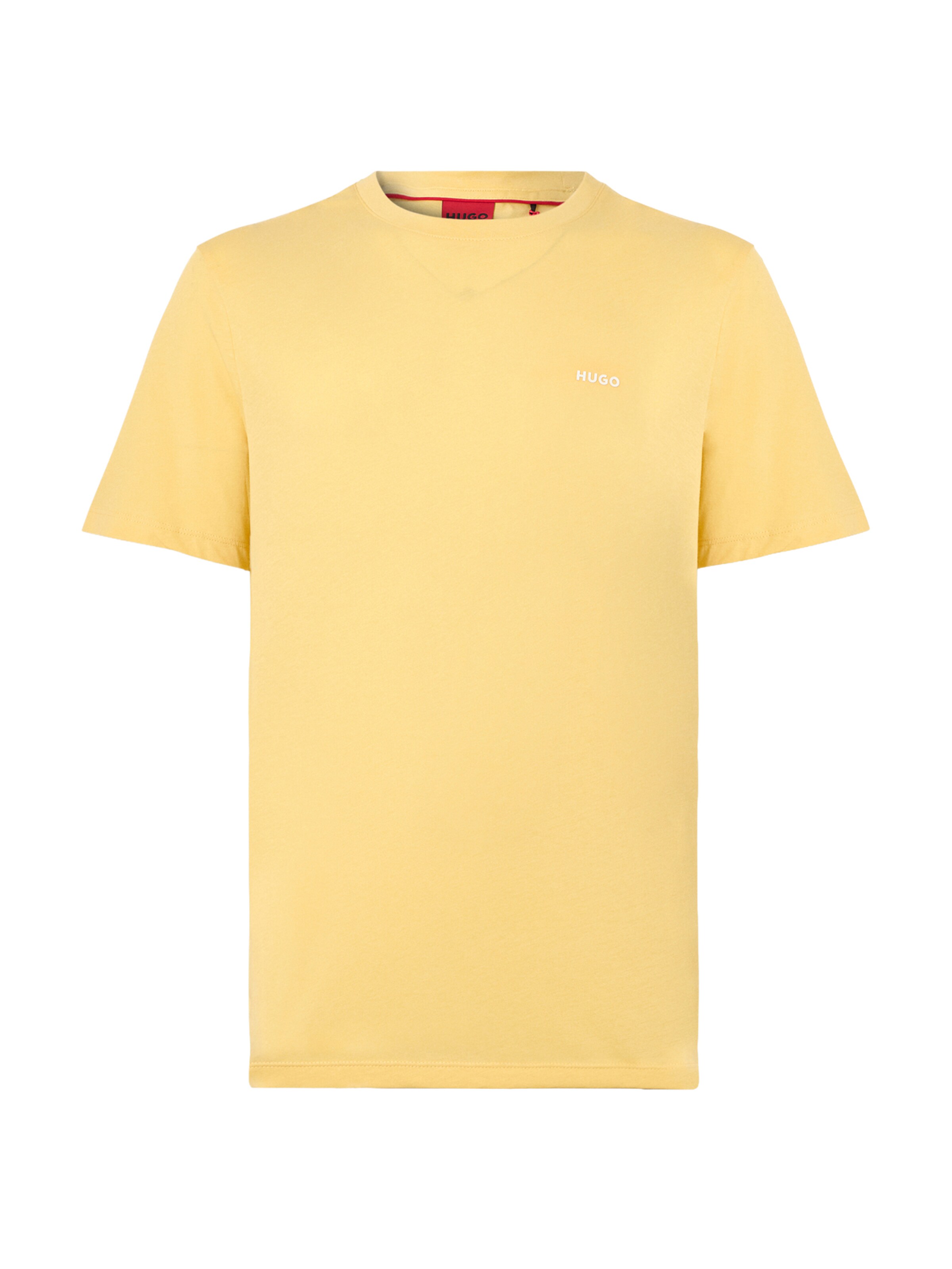 T-Shirt 'Dero' HUGO en jaune : devant