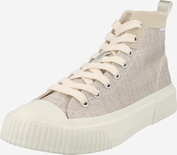 BULLBOXER Sneakers hoog in Beige: voorkant