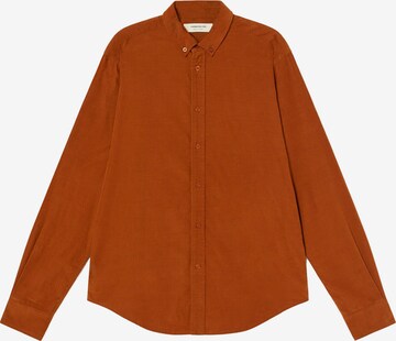 Thinking MU Regular fit Button Up Shirt in Brown: front