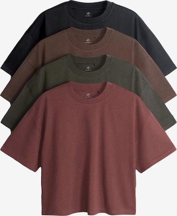 The Set Shirt in Brown: front