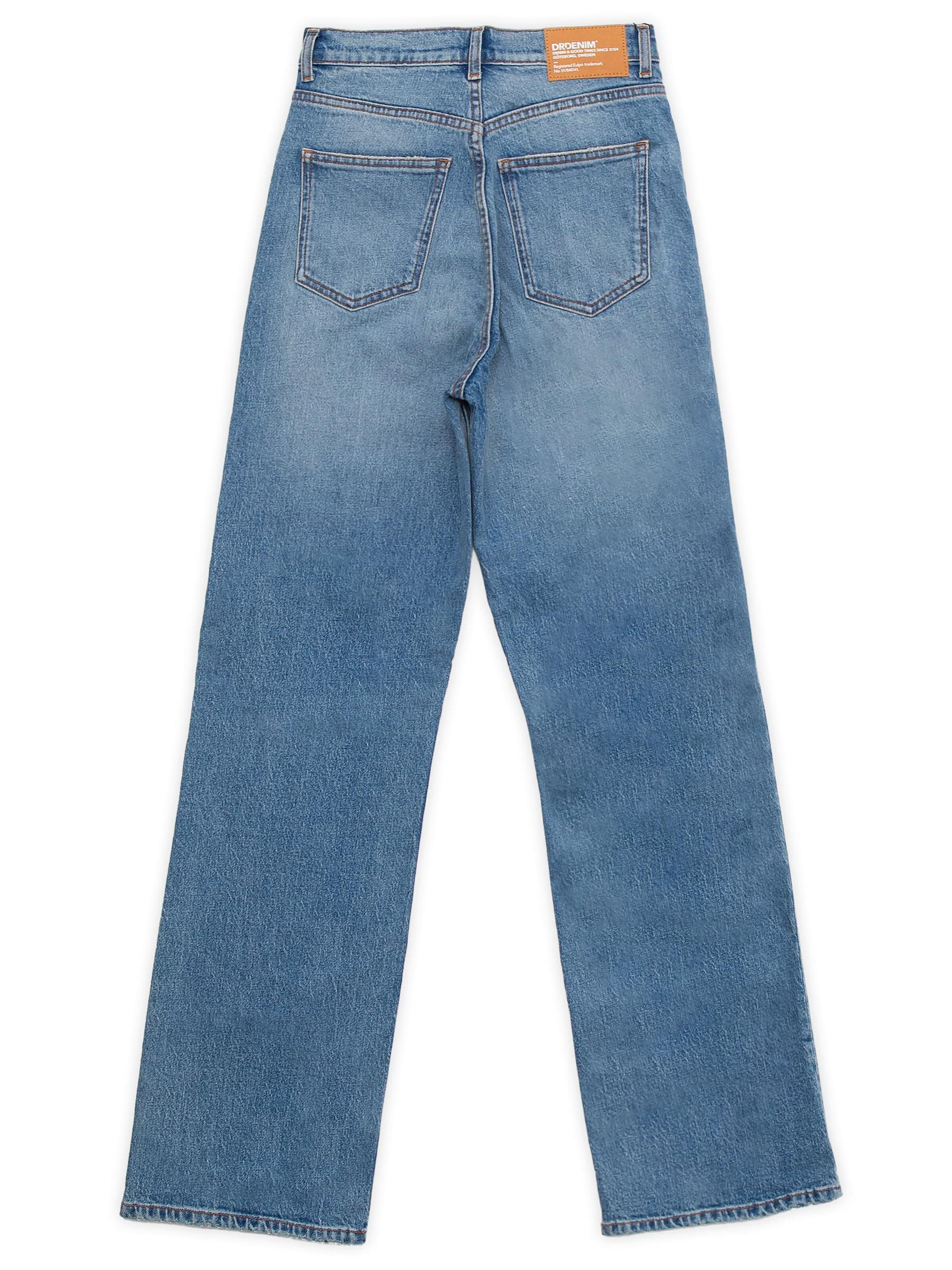 Dr. Denim Regular Jeans 'Echo High Straight' in Blauw
