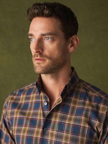 Next - Ajuste regular Camisa en azul