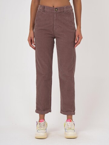 FRESHLIONS Regular Broek 'Eliana' in Lila: voorkant