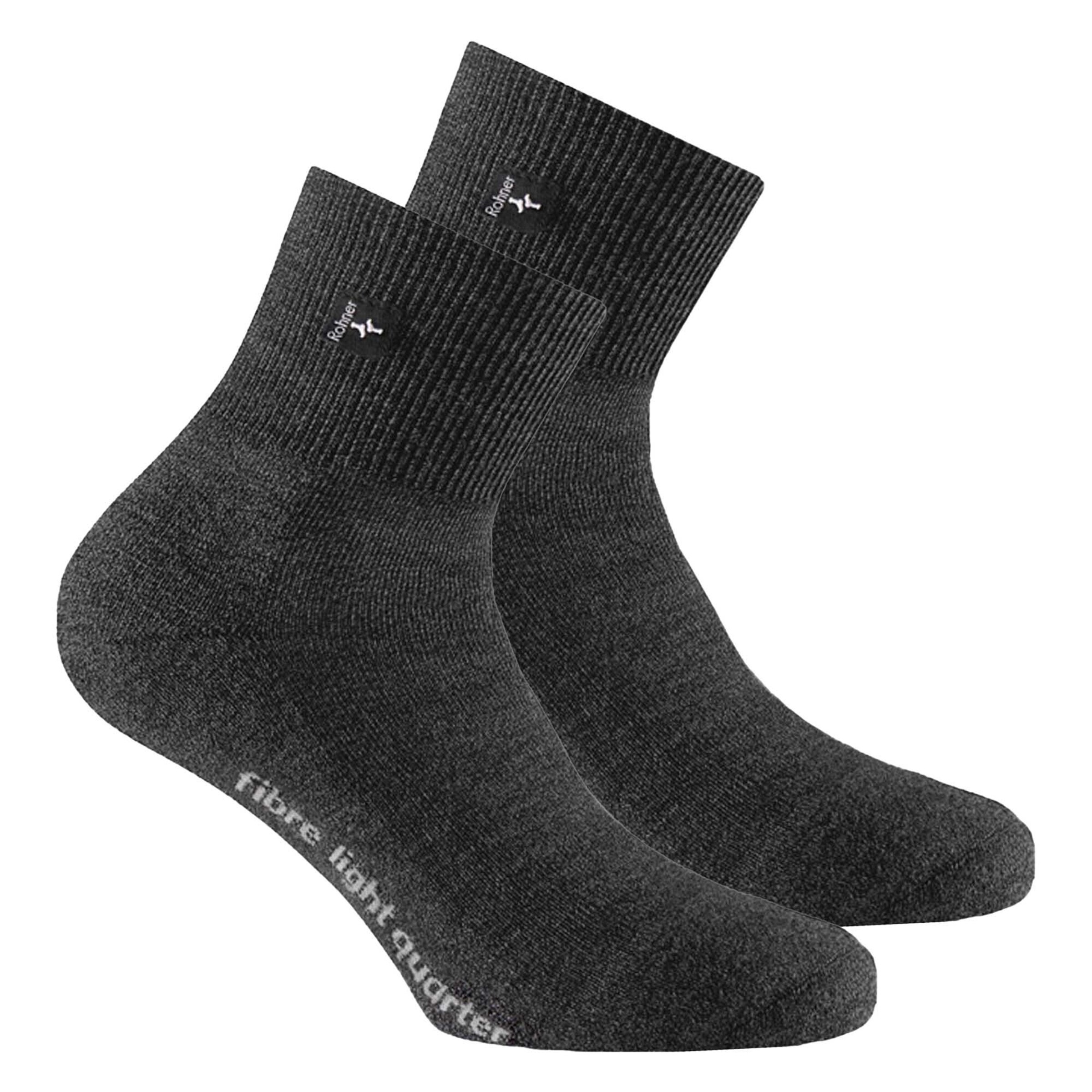 Rohner Socks Sportsocken in Grau: Vorderseite