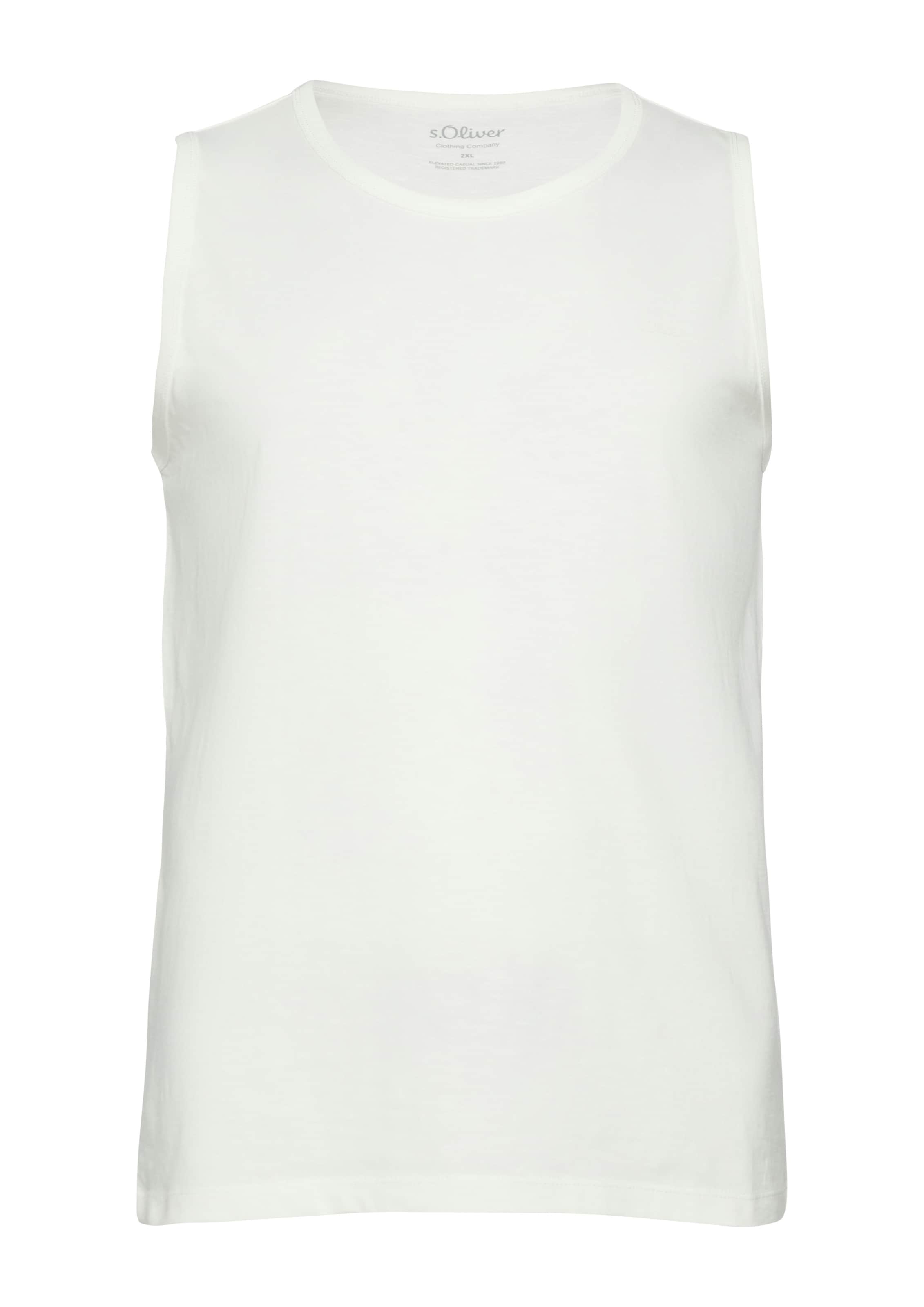 T-Shirt s.Oliver en beige : devant