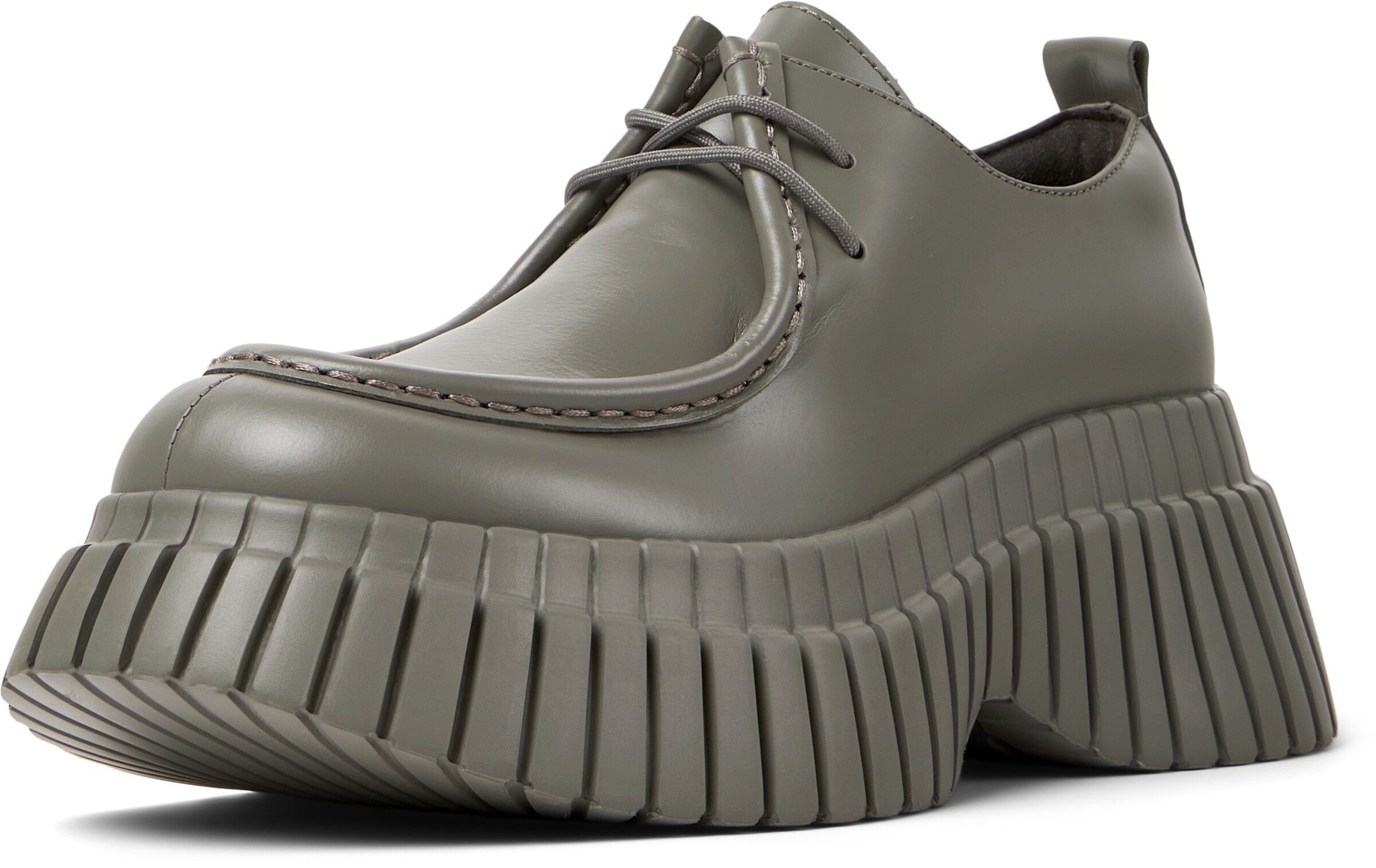 Scarpa stringata 'BCN' di CAMPER in grigio: frontale