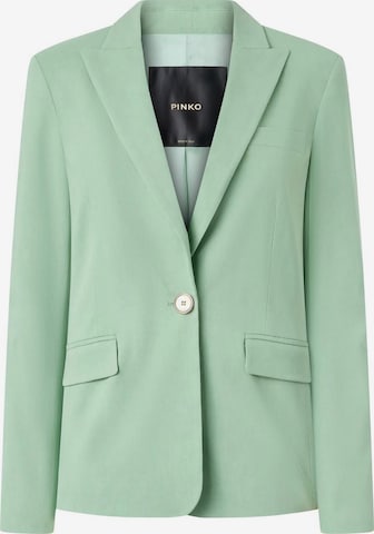 Giacca di mezza stagione 'PINKO FREDA GIACCA LINO STRETCH GIACCA' di PINKO in verde: frontale
