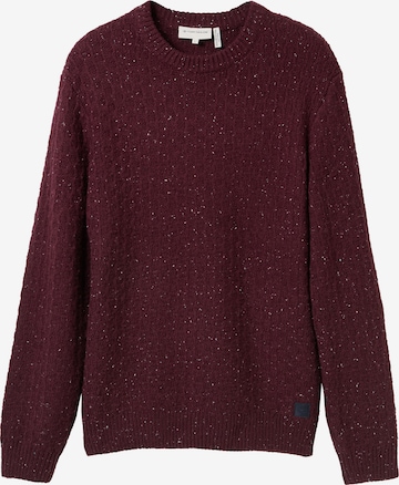 Pull-over TOM TAILOR en violet : devant