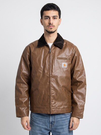 Carhartt WIP Between-season jacket 'OG Dean Jacket Hamilton Brown / Tobacco' in S in Brown, Item view