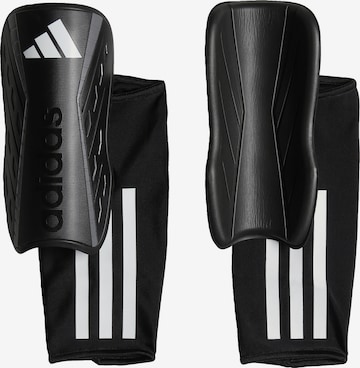 Protecții 'Tiro League' de la ADIDAS PERFORMANCE pe negru: față