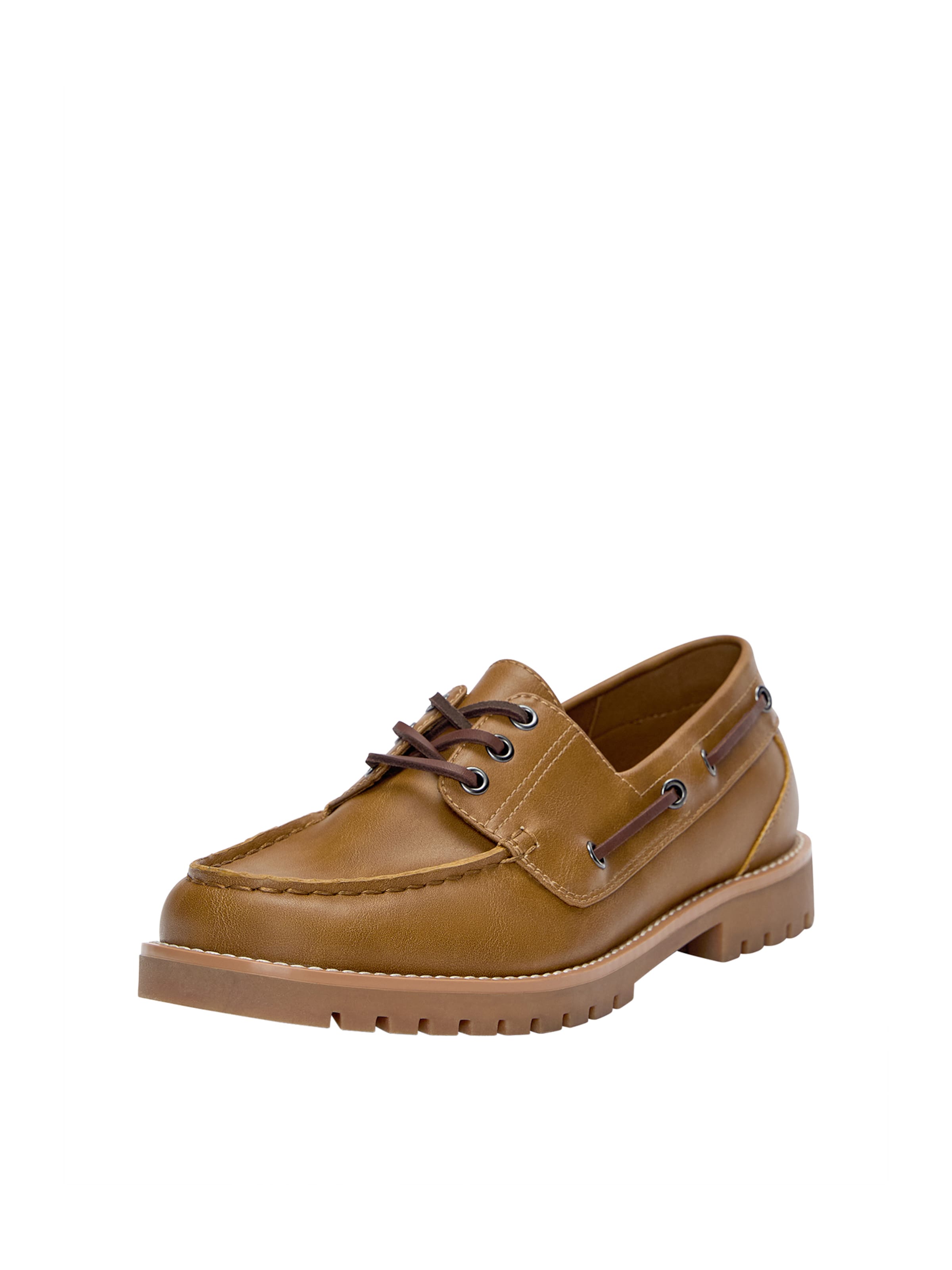 Pull&Bear Slip Ons in braun, Produktansicht