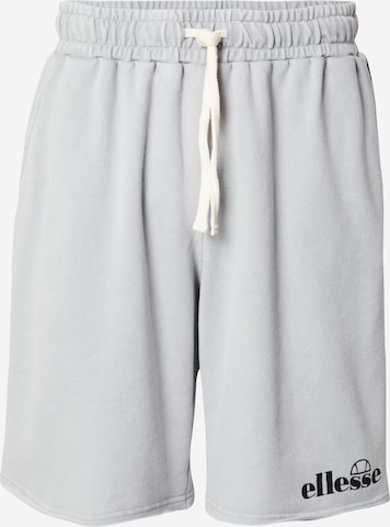 ELLESSE Широка кройка Панталон 'TREVOR' в сиво: отпред