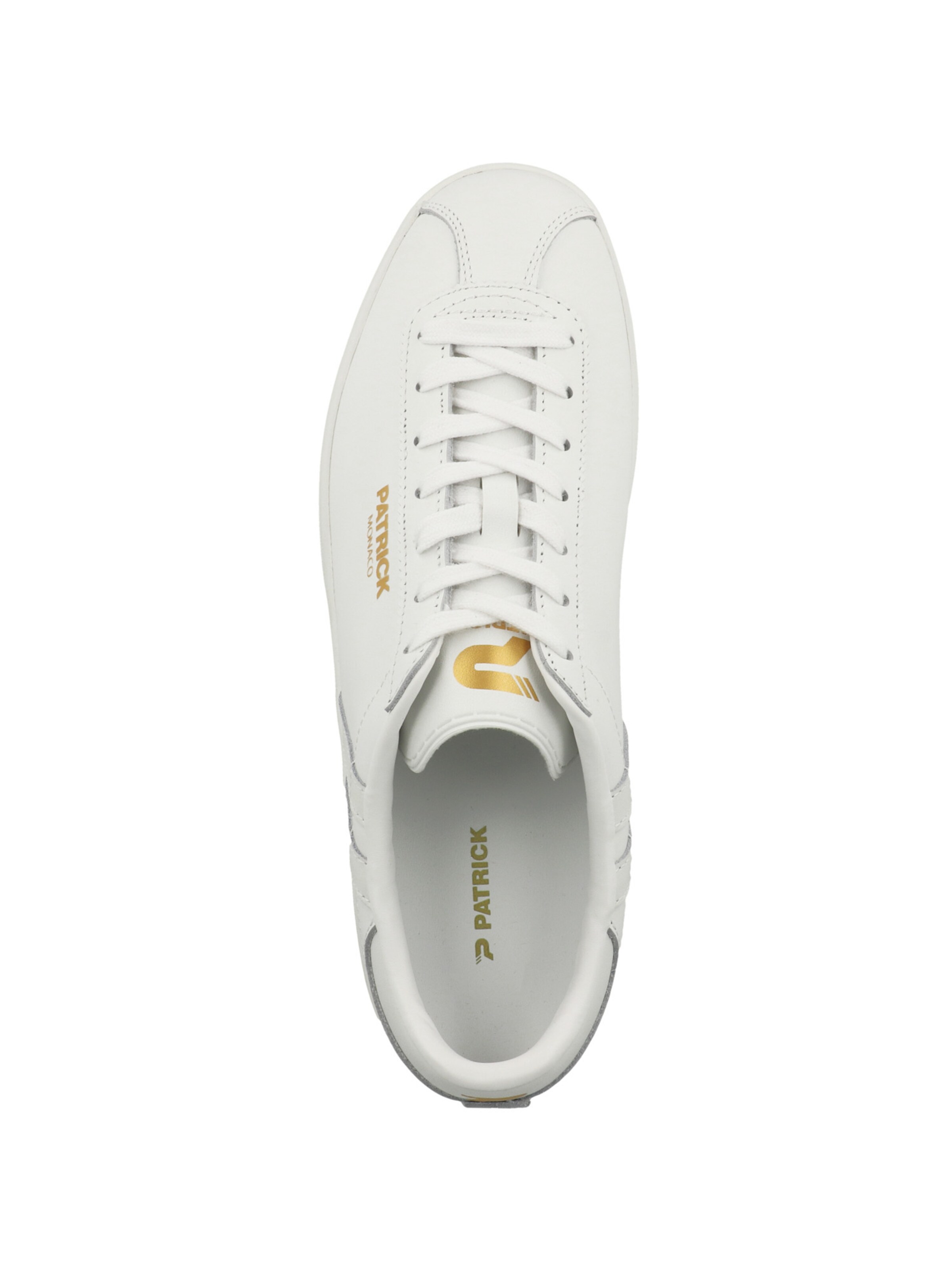 Patrick Platform trainers 'Monaco' in White