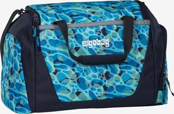 ergobag Sportturnbeutel 'Sporttasche Sporttasche' in Blau: Vorderseite
