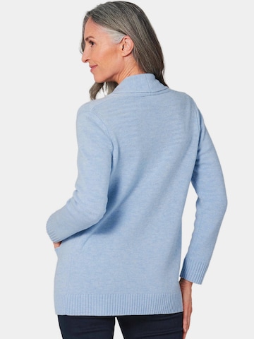 Goldner Gebreid vest in Blauw