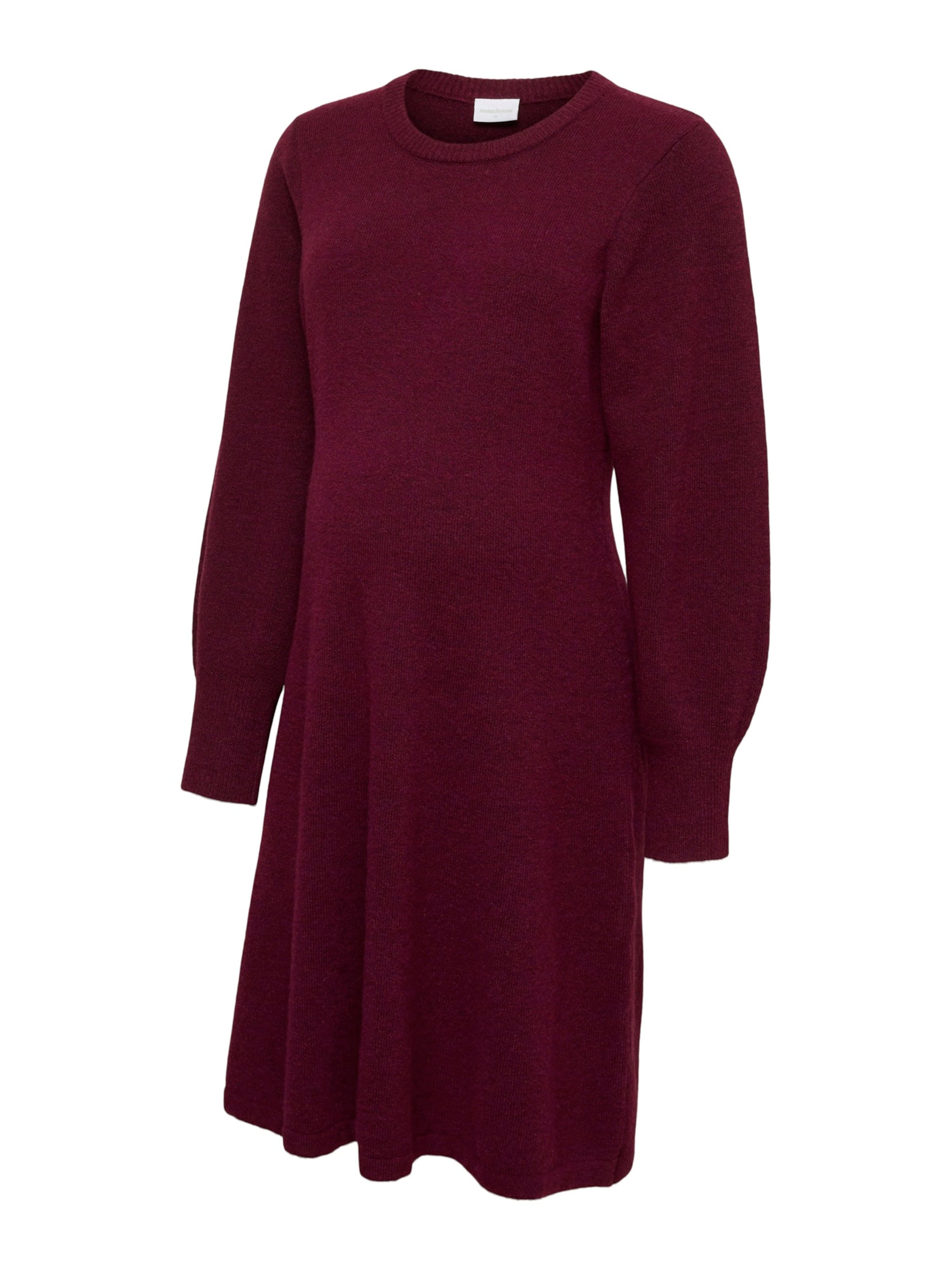 Abito in maglia 'MLBREE' di MAMALICIOUS in rosso: frontale