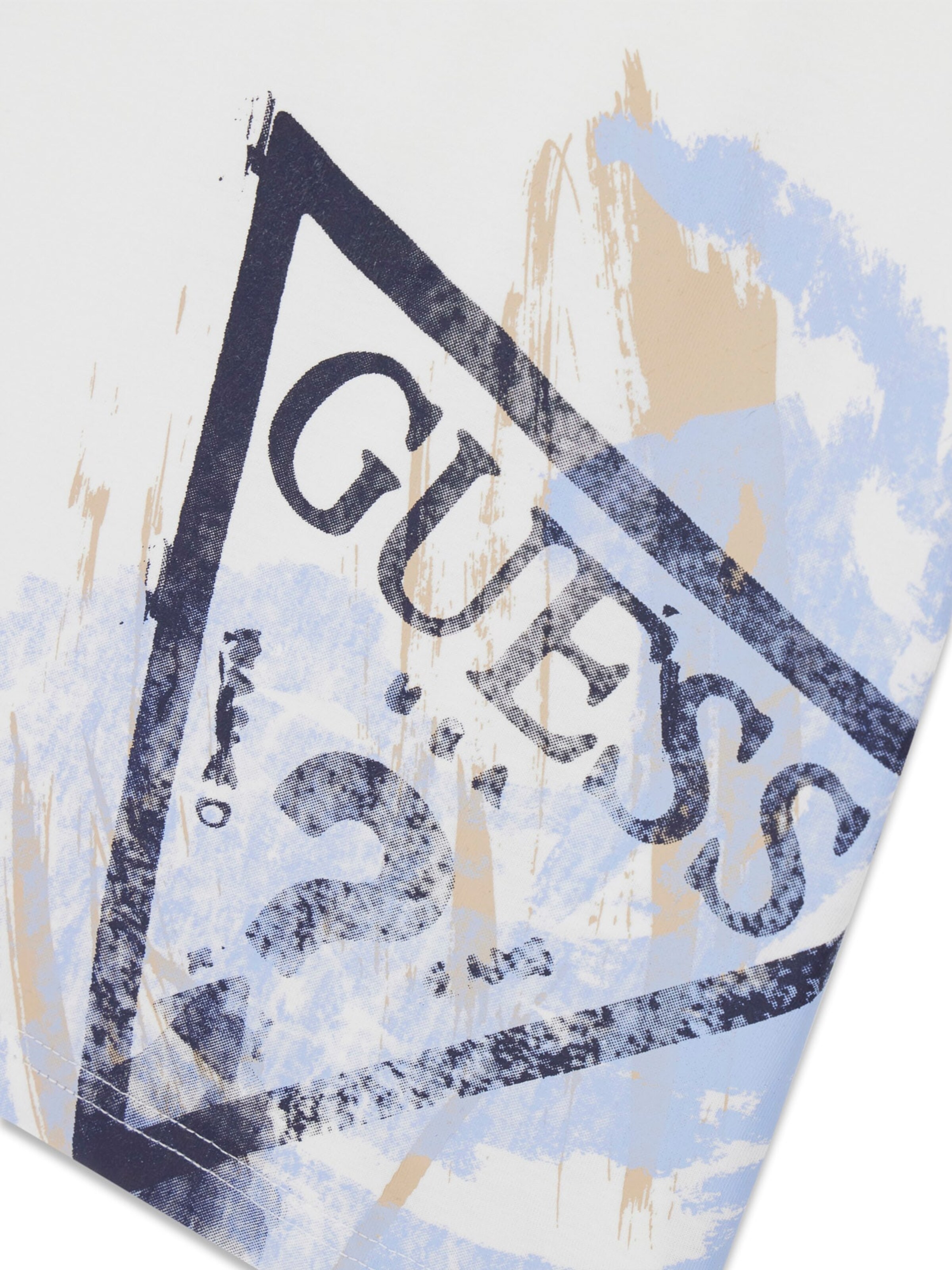 GUESS - Camiseta en blanco