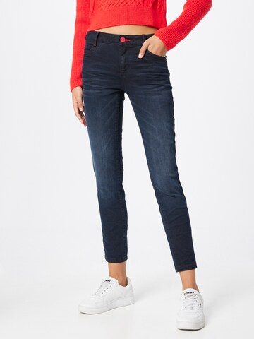 Soccx Skinny Jeans 'DA:NA' in Blue: front