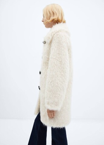 MANGO Between-Seasons Coat 'Keratin' in White