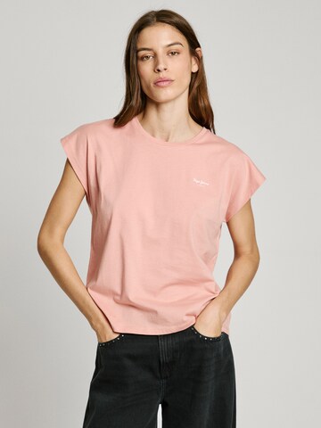 Maglietta 'Blooma' di Pepe Jeans in rosa: frontale