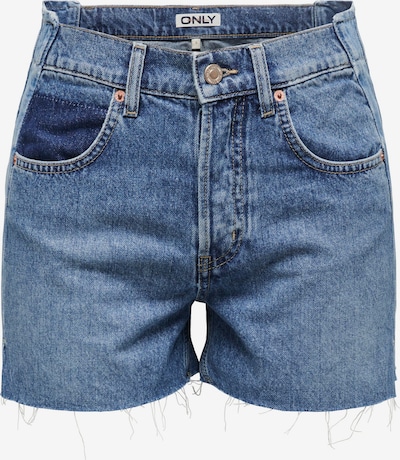 ONLY Jean 'CARLY' en bleu denim, Vue avec produit