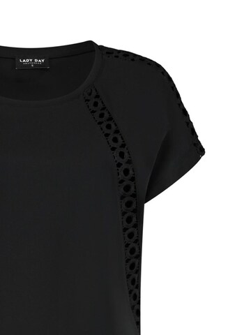 Lady Day Shirt 'Lady Day Lillian shirt zwart' in Zwart