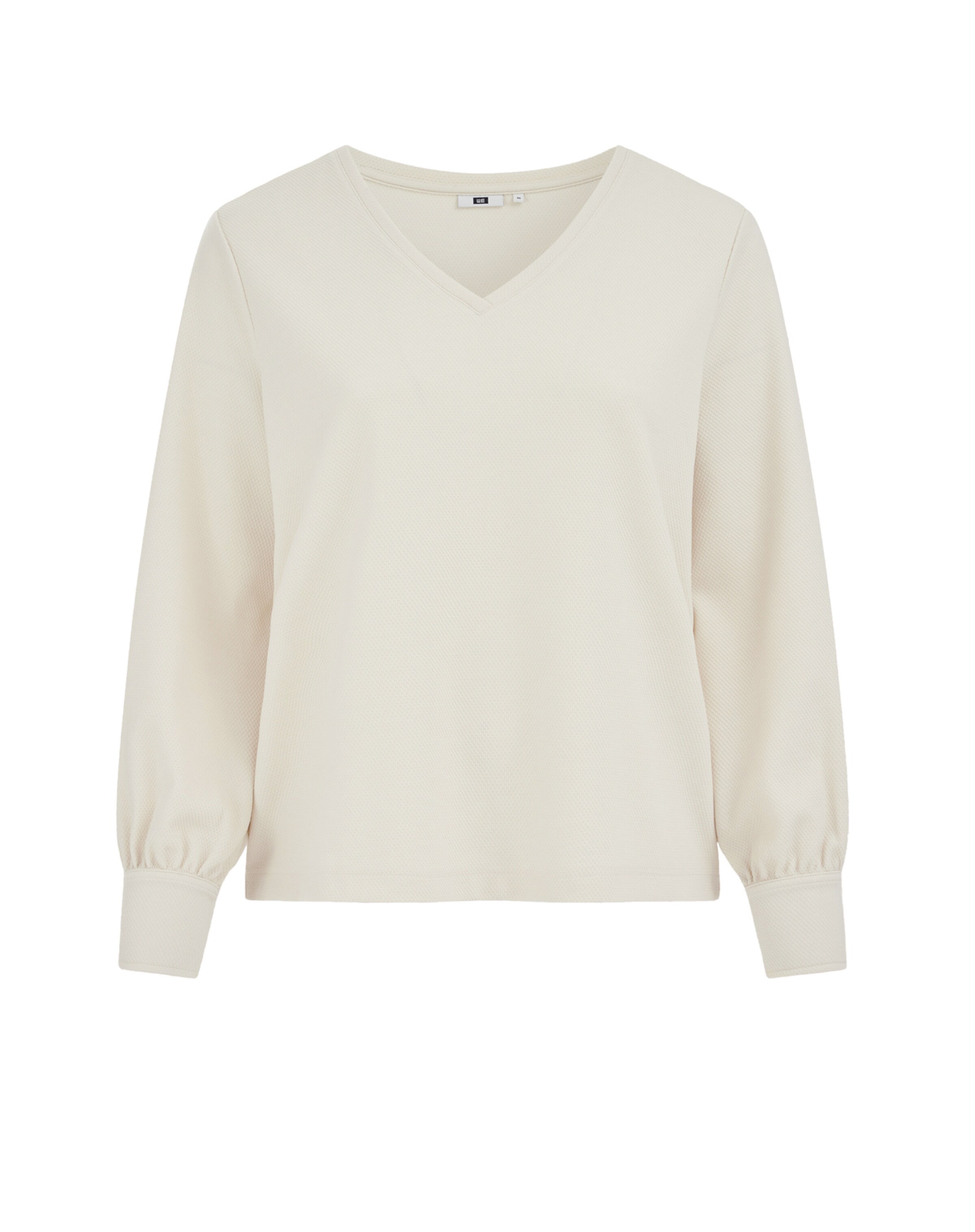 Pull-over WE Fashion en blanc : devant