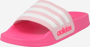 ADIDAS SPORTSWEAR Beach & Pool Shoes 'Adilette Shower' in Pink: front