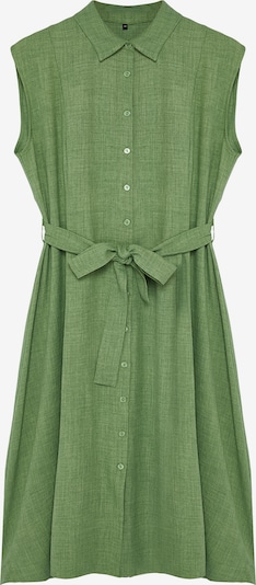 Suknelė iš Trendyol Curve, spalva – margai žalia, Prekių apžvalga