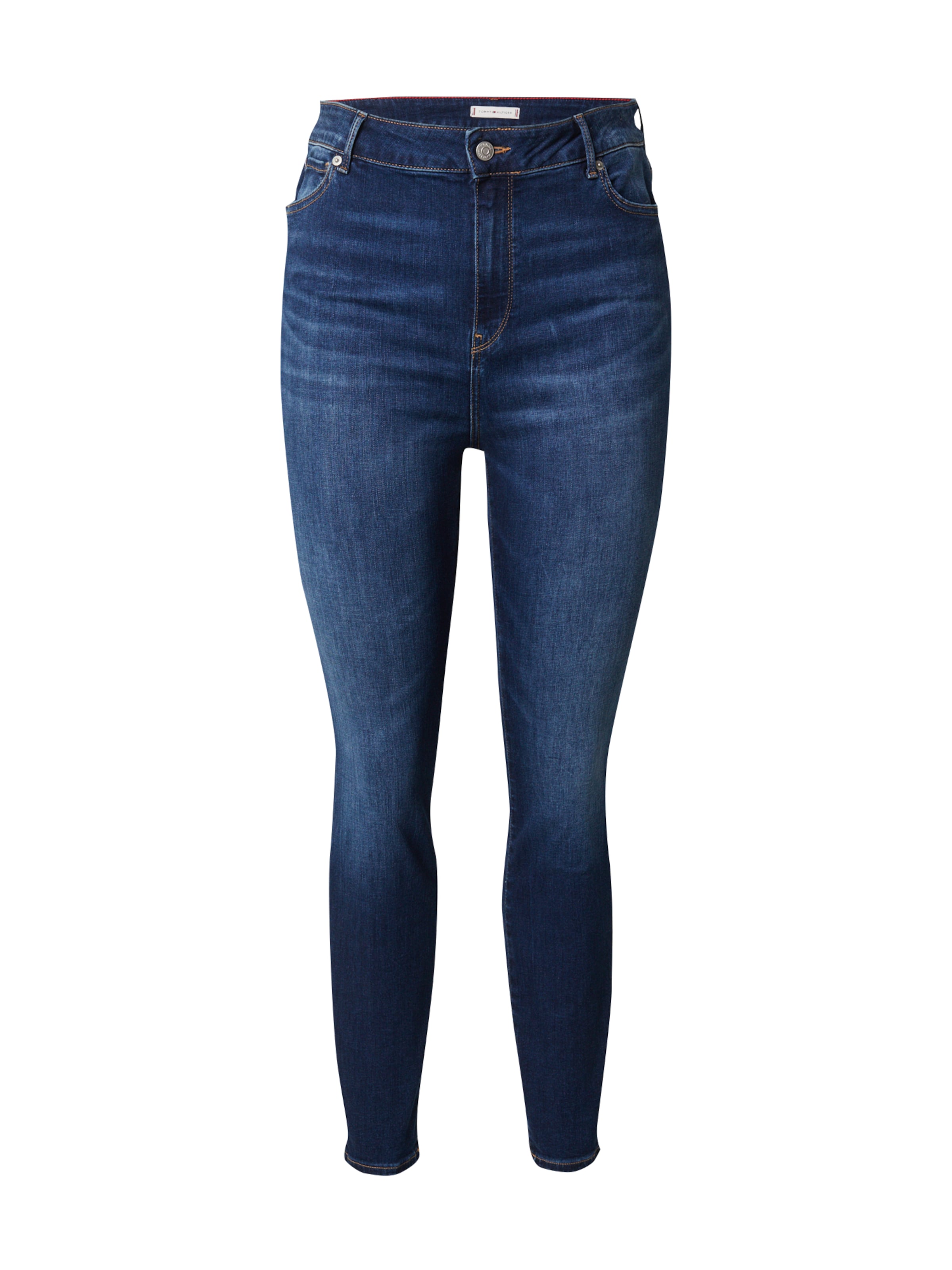Tommy Hilfiger Curve Skinny Jeans 'HARLEM' i blå: forside