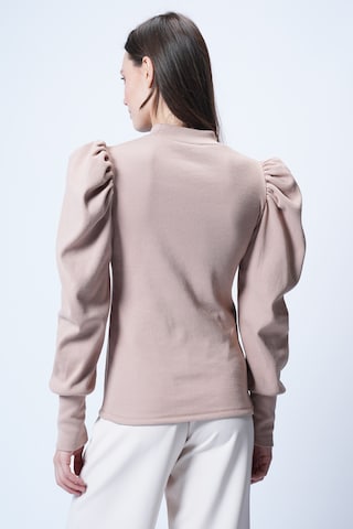 Trend Alaçatı Stili Bluza | bež barva