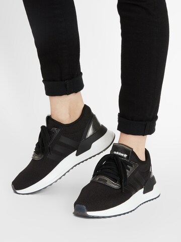 Sneaker bassa 'U_PATH X W' di ADIDAS ORIGINALS in nero: frontale