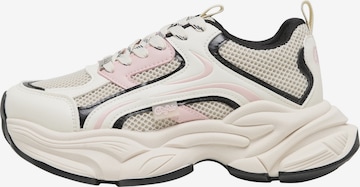 BUFFALO Låg sneaker 'ZEDIX' i beige: framsida