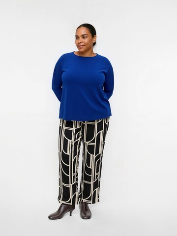 Vero Moda Curve Pullover 'GOLD' i blå