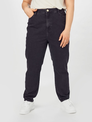 Tapered Jeans 'Carrie' di River Island Plus in nero: frontale