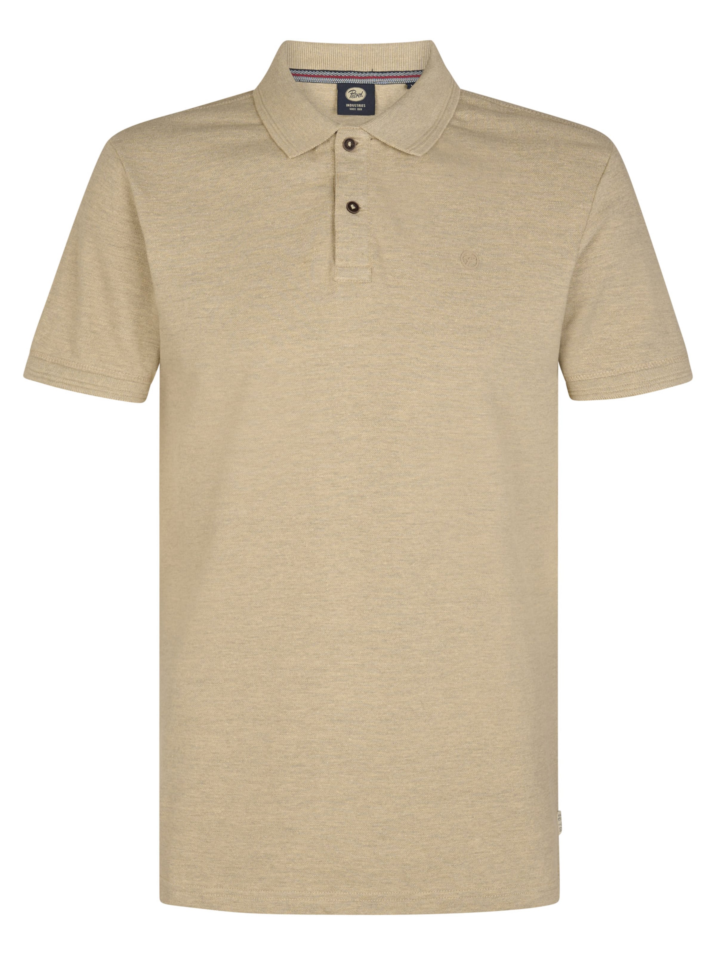 Petrol Industries Shirt 'Frenos' in Beige: voorkant