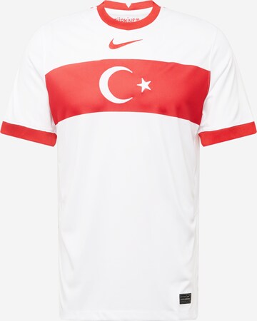 NIKE Jersey 'Türkei  Home Stadium EM 2021' in White: front