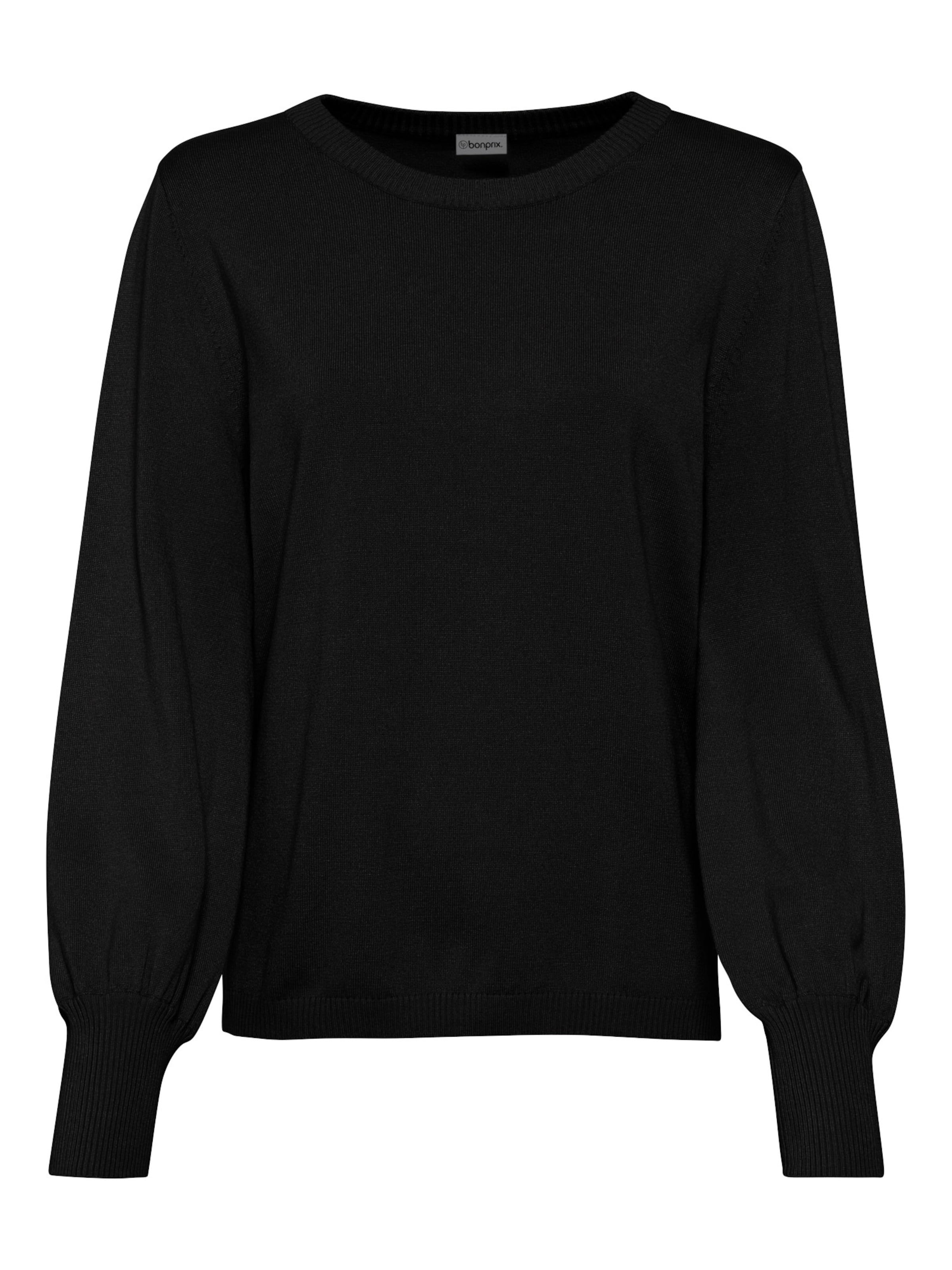 bonprix Pullover in Schwarz: Vorderseite