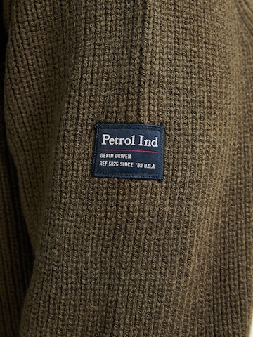 Petrol Industries Pullover in Grün