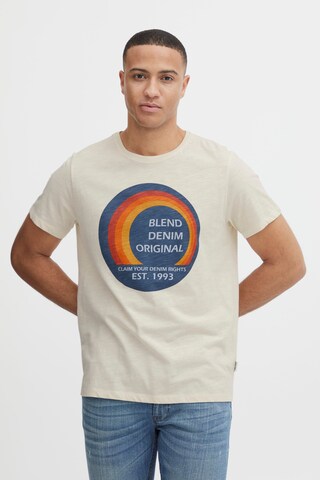 BLEND - Camiseta en beige: frente