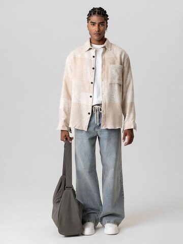 Dandalo - Ajuste confortable Camisa 'Leocadio' en blanco