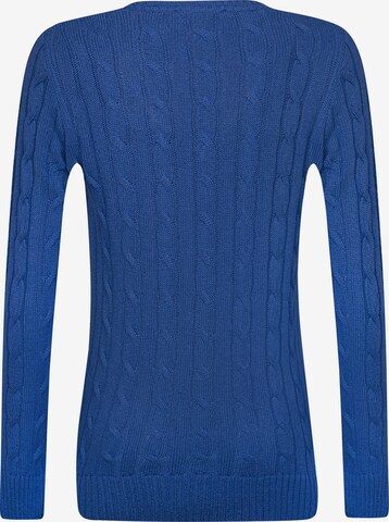 DENIM CULTURE Pullover 'Perla' i blå