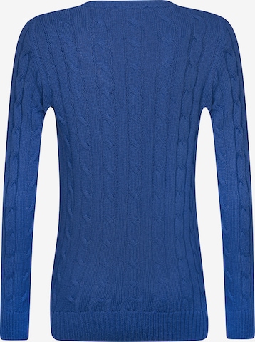 DENIM CULTURE Pullover 'Perla' in Blau