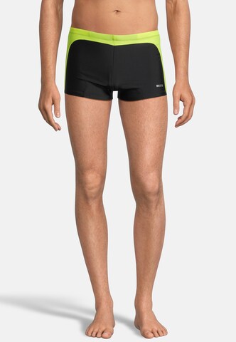 BECO the world of aquasports Swim Trunks 'Side Flash' in Yellow: front
