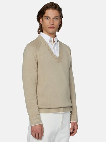 Boggi Milano Pullover i beige: forside