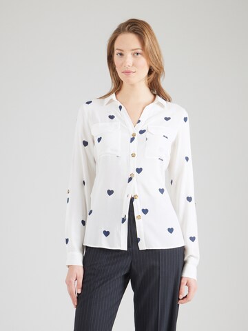 VERO MODA Bluse 'VMBUMPY' in Weiß: Vorderseite
