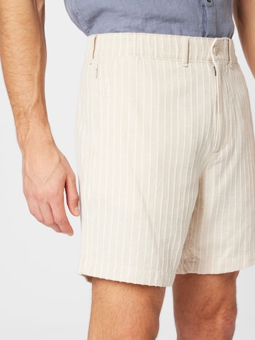 Regular Pantaloni eleganți de la Abercrombie & Fitch pe bej