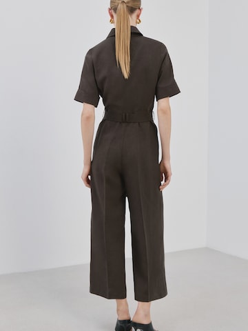 MANGO Jumpsuit 'Tomy2' i brun