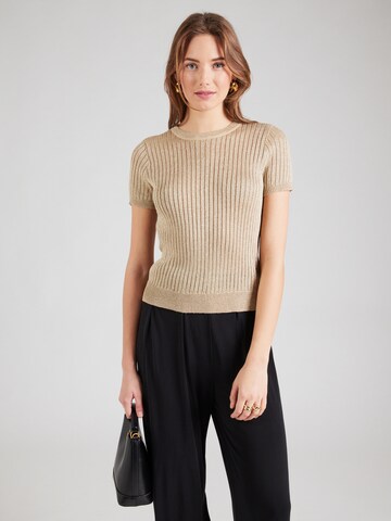 Pullover di Lauren Ralph Lauren in oro: frontale