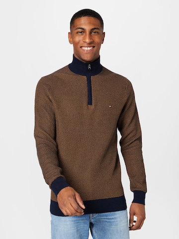 TOMMY HILFIGER - Pullover em castanho: frente